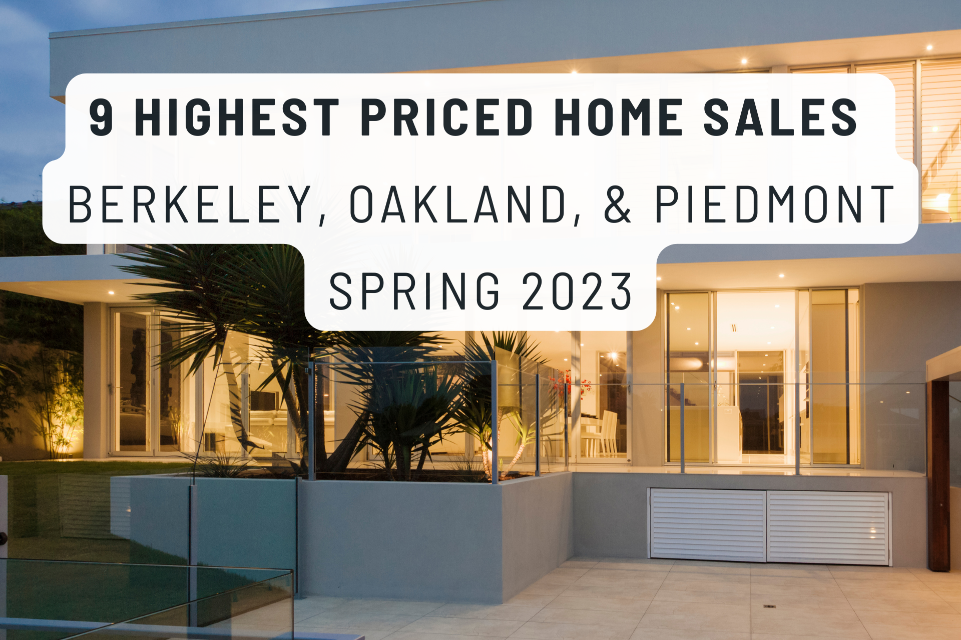 top 9 home sales berkeley oakland piedmont q2 2023