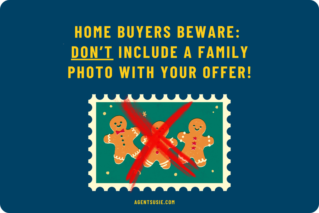 home buyer tips - don't include family photos