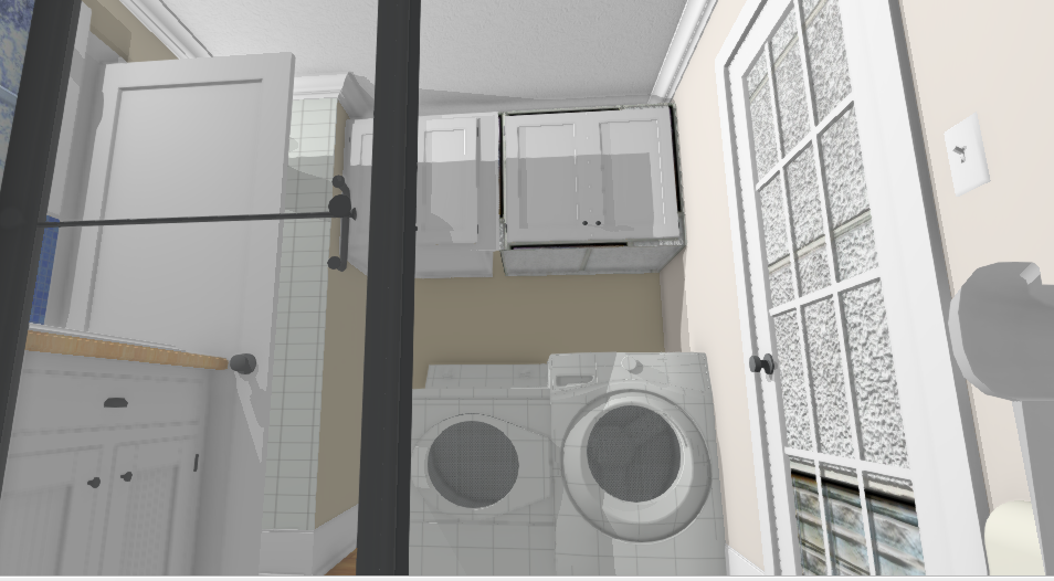 HomeDesigner software bathroom laundry plan