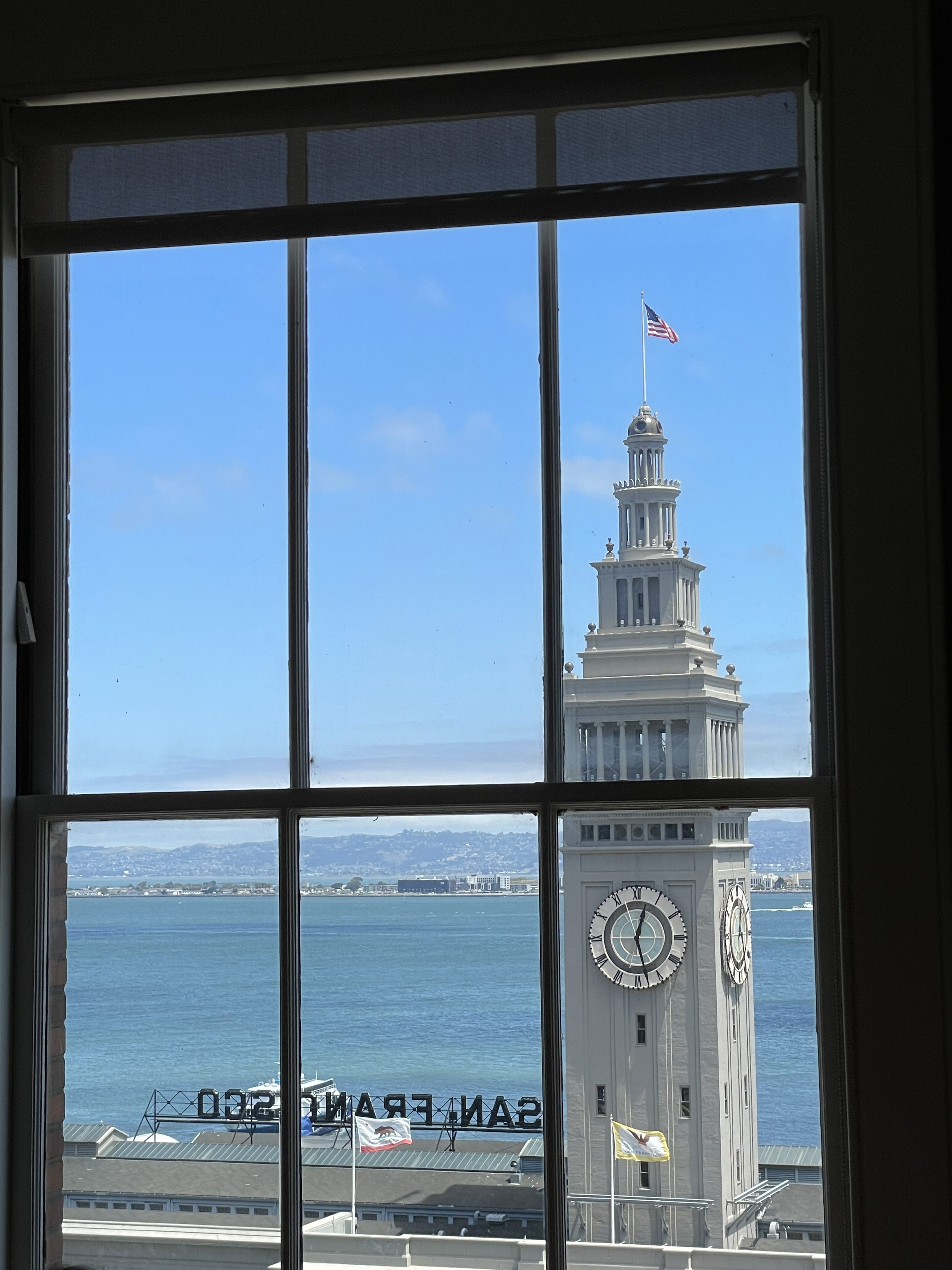 Sf ferry building view from Google