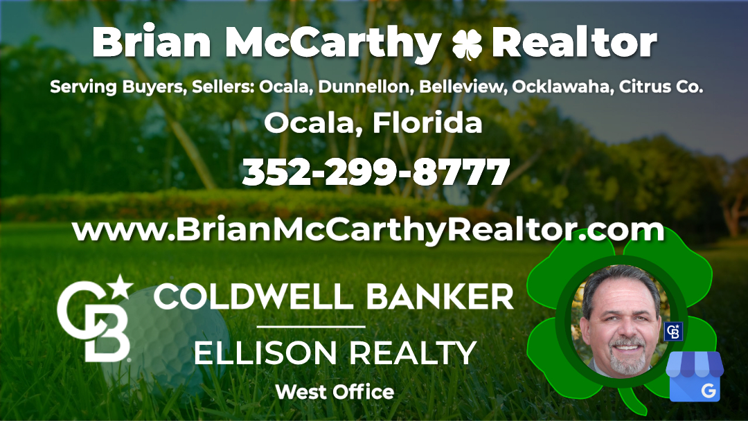 3017 Twisted Oak Way THE VILLAGES FL 32163 Brian McCarthy Realtor