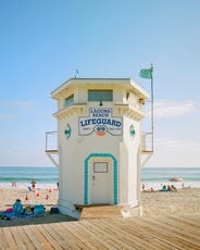Laguna Beach Lifeguard tower