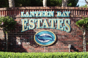 Lantern Bay Estates monument sign