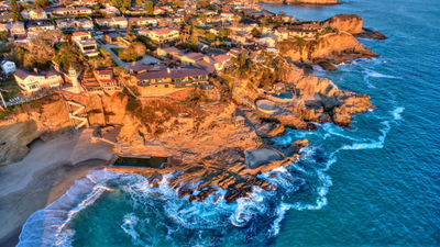 Laguna Beach aerial