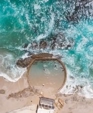 Secret tide pool Laguna Beach