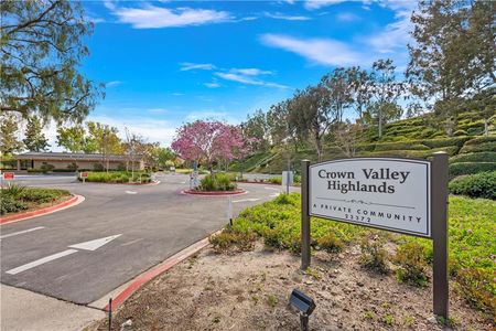 Crown Valley Highlands homes for sale, Laguna Niguel