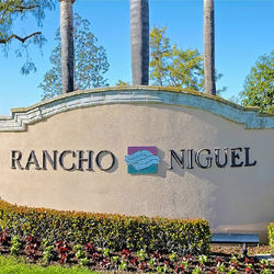 Rancho Niguel Monument Sign