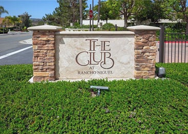 The Club at Ranch Niguel monument sign
