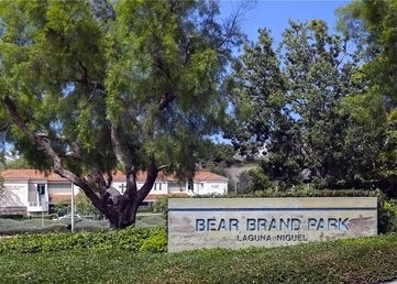 Bear Brand park monument sign