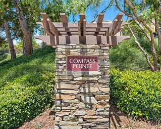 Compass Pointe monument sign