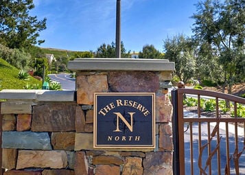 Reserve North monument sign