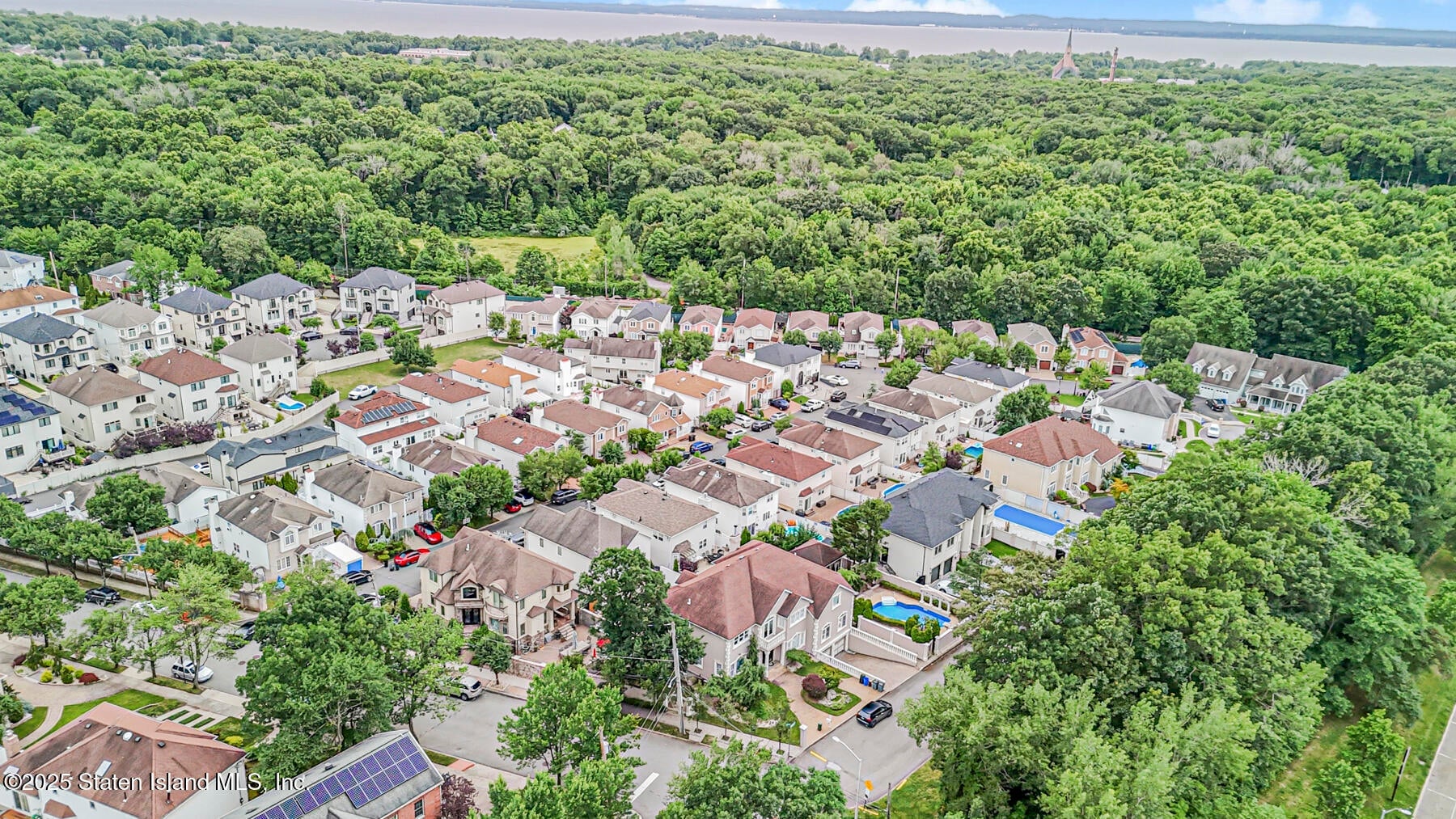 Prince's Bay neighborhood in Staten Island
