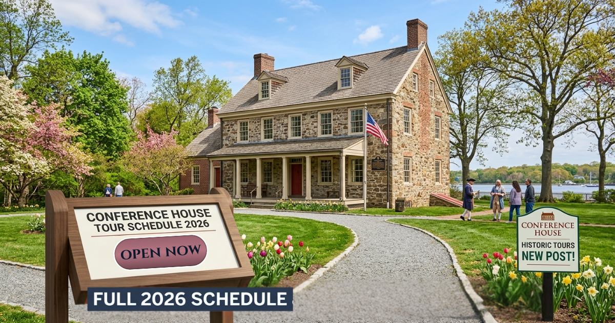 Conference House Tour Schedule 2026: Visit Staten Island’s Historic Landmark