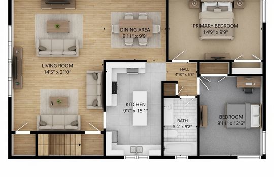 Floor Plan 126 Greencroft 2nd floor