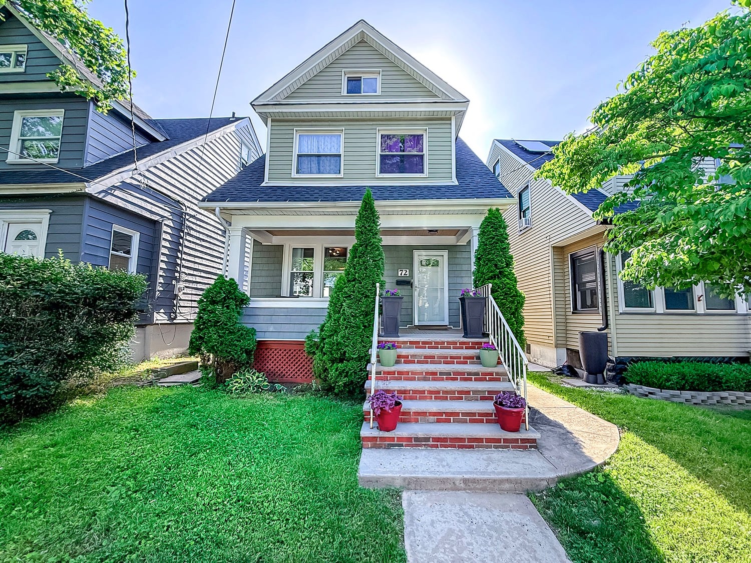 72 Dubois Avenue Port Richmond Staten Island colonial home exterior