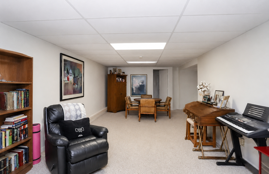 Finished Basement with office