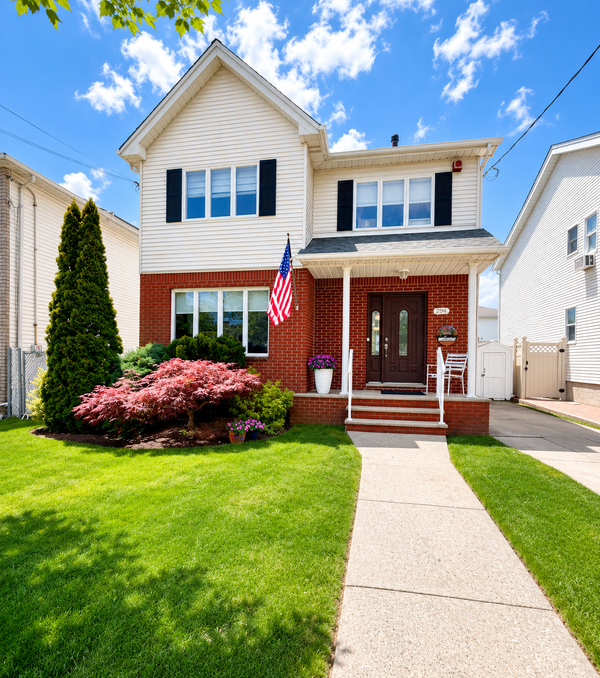294 Chelsea Street Tottenville Staten Island colonial home exterior