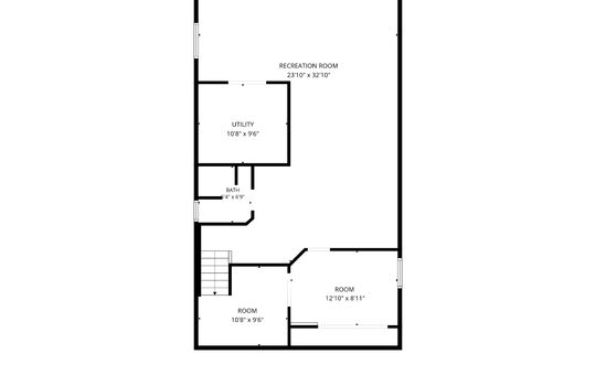 Basement Floor Plan 428 Lenevar Ave