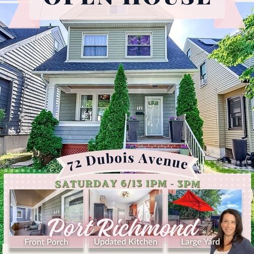 72 Dubois Avenue Port Richmond Open House