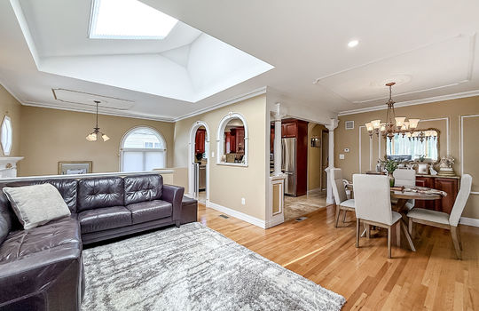 Open Layout with custom woodwork in a bright ranch home in Prince's Bay