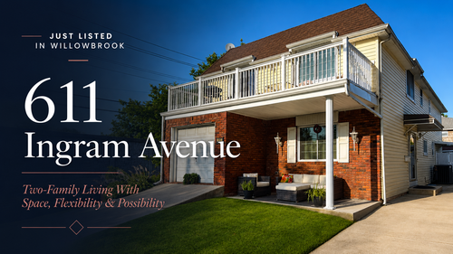 Just Listed: 611 Ingram Avenue, a Two-Family Home in Willowbrook
