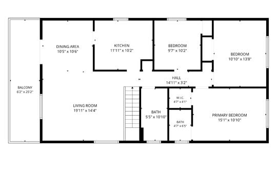 Main Floor Layout 611 Ingram Ave