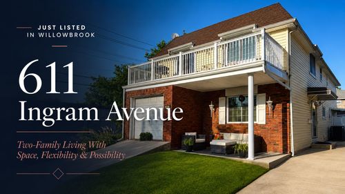 Just Listed: 611 Ingram Avenue, a Two-Family Home in Willowbrook