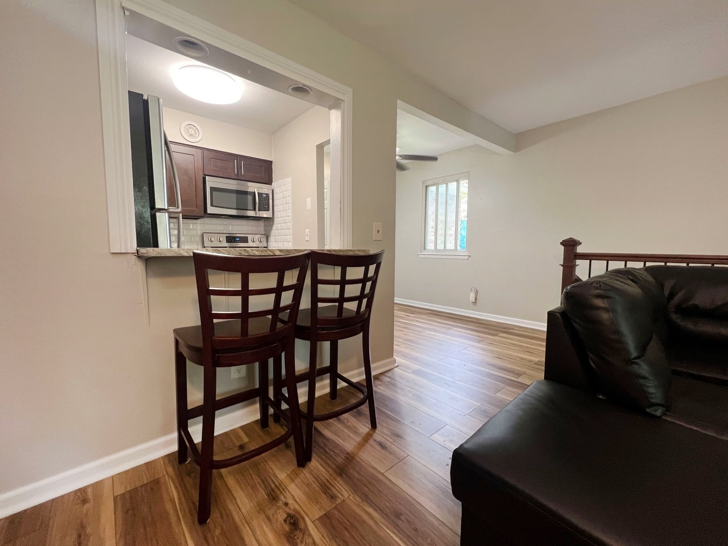 Breakfast nook at 3747 Amboy Road Unit 1B