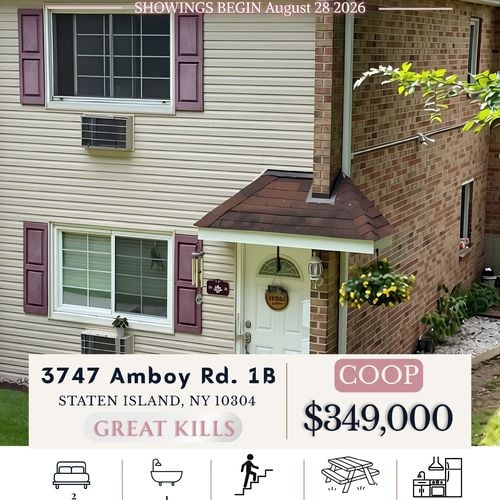 3747 Amboy Road Unit 1B | 2-Bedroom Co-op in Great Kills