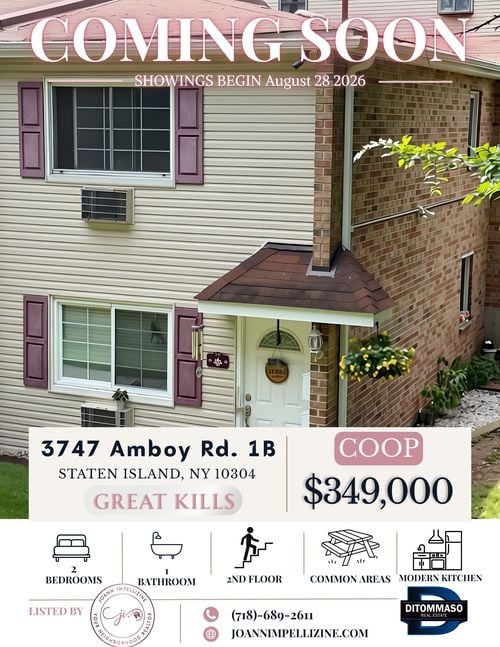 3747 Amboy Road Unit 1B | 2-Bedroom Co-op in Great &hellip;