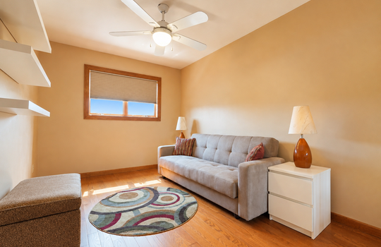 Third bedroom in Stonegate three-bedroom condo in Grasmere Staten Island