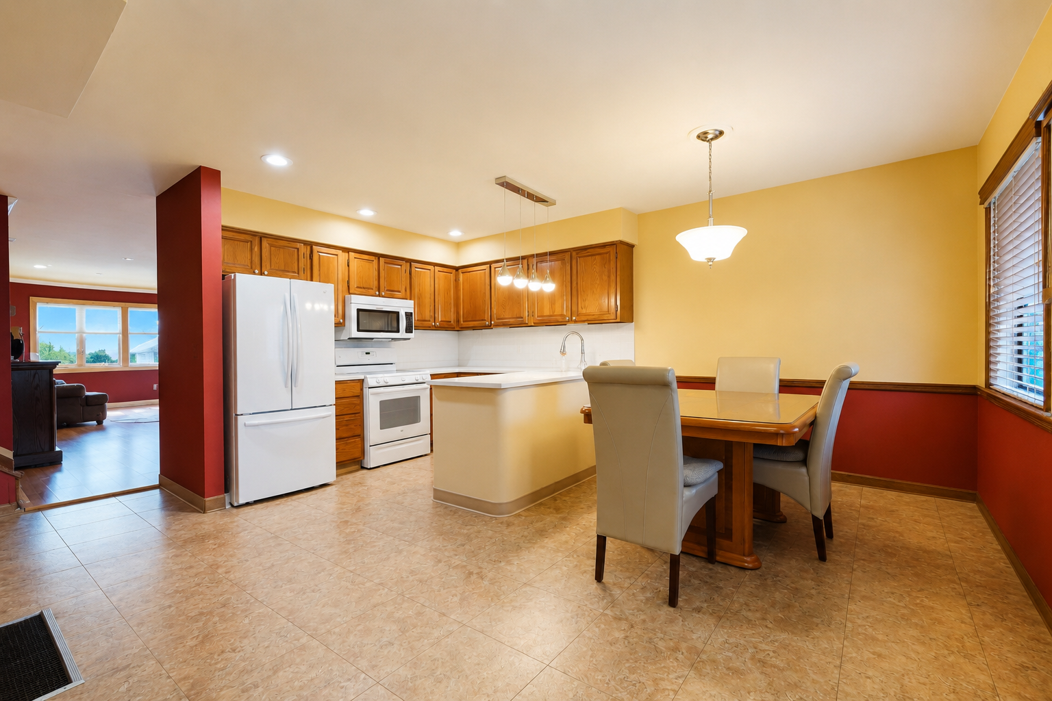 Kitchen with ample cabinetry and counter space at 7 Pamela Lane