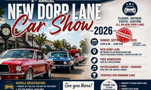New Dorp Lane Car Show 2026 Rescheduled to October 4