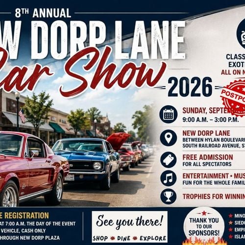New Dorp Lane Car Show 2026 Rescheduled to October 4