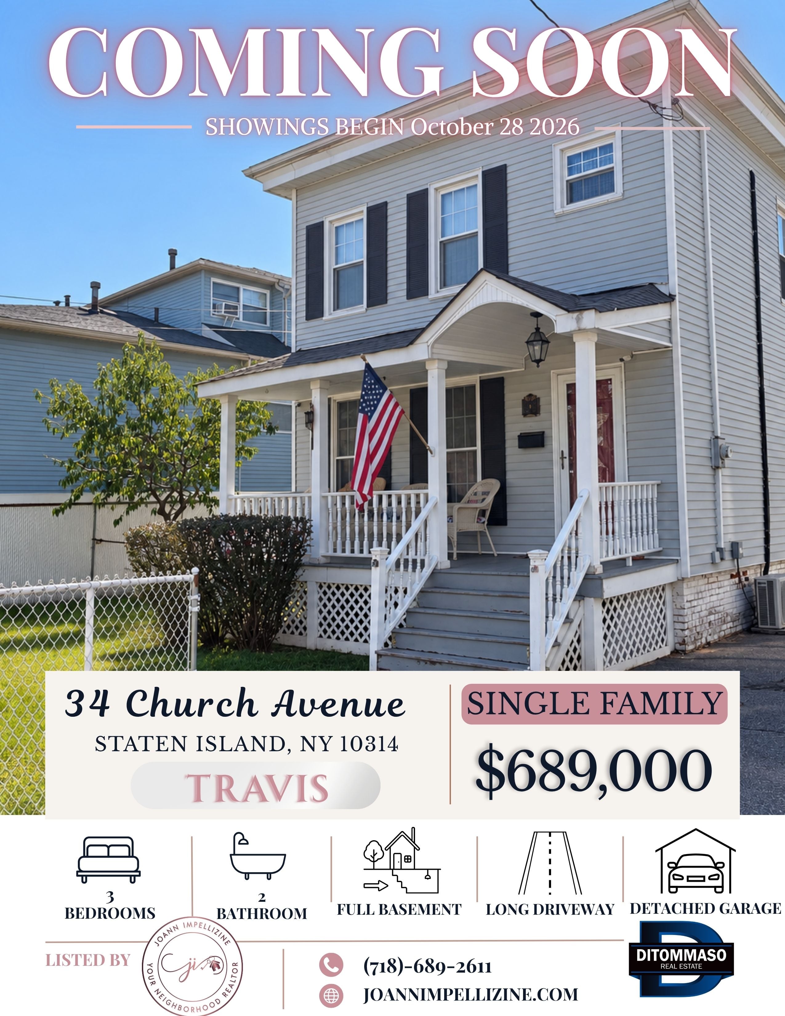 Coming Soon: 34 Church Avenue in Travis, Staten Island