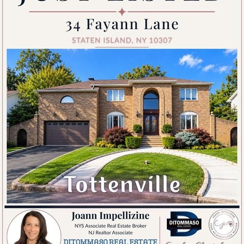 Just Listed: 34 Fayann Lane — Luxury Living in Tottenville
