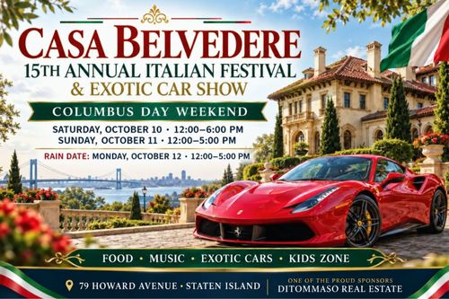 Casa Belvedere Italian Festival & Exotic Car Show 2026