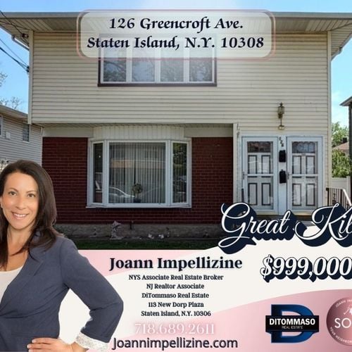 Just Sold in Great Kills: 126 Greencroft Avenue Closes at $999,000