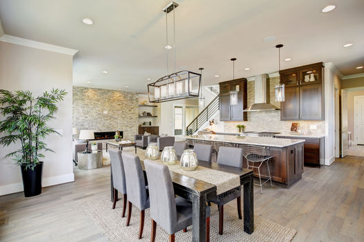 dark-gray-dining-room