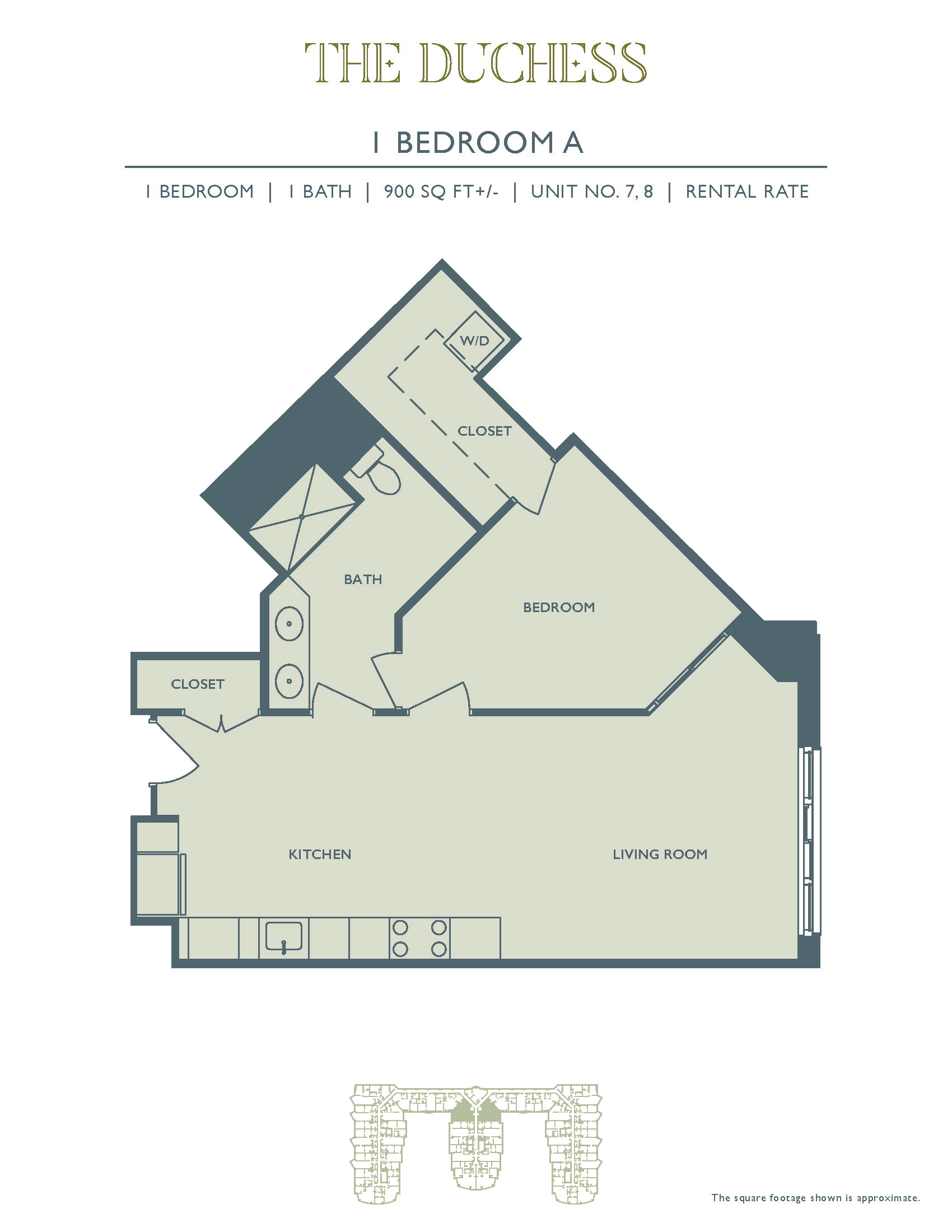 1 BR Layout A