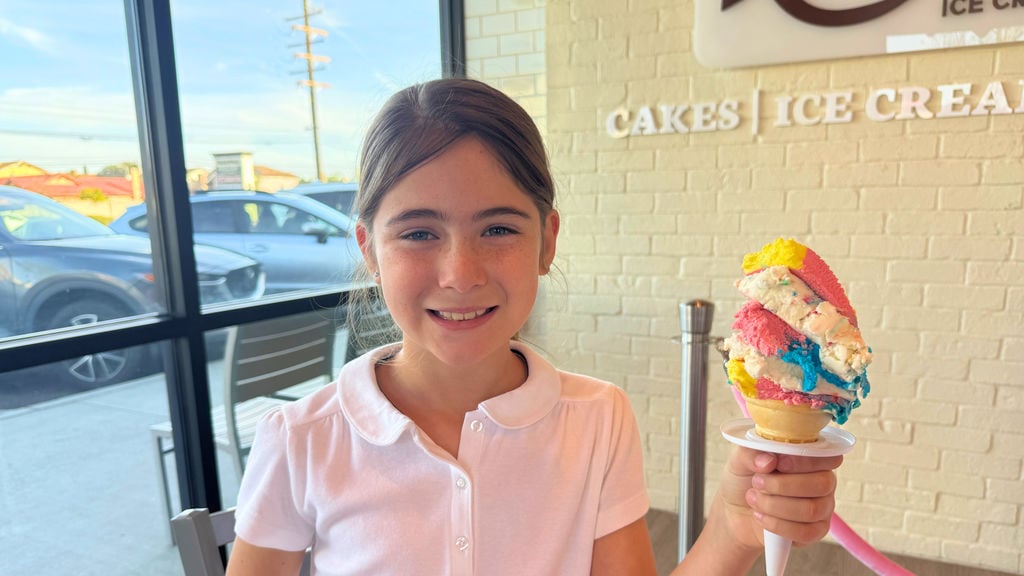 Rainbow Cone Cypress CA Cosmic Birthday