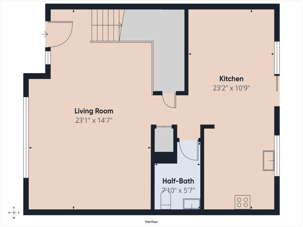 1331 W Cerritos Ave, Unit 25, Anaheim, CA - 026 - Floor Plan 1