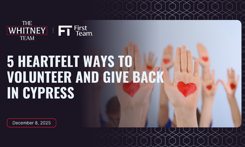 5 Heartfelt Ways to Volunteer and Give Back in Cypress