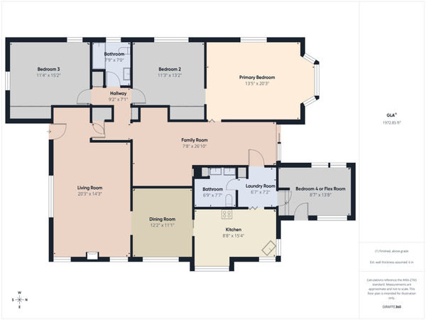 1331 E Marshall Pl, Long Beach, CA 90807 - 034 Floor Plan