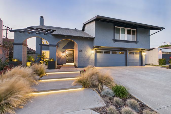5089 Saratoga Ave Cypress CA - 002 - Front Twilight 1