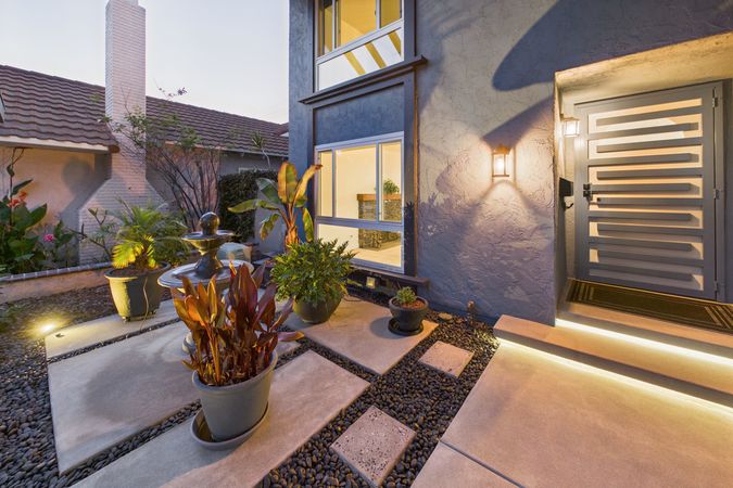 5089 Saratoga Ave Cypress CA - 007 - Front Twilight