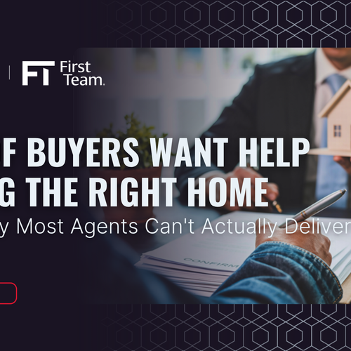 50% of Buyers Want Help Finding the Right Home — Here's Why Most Agents Can't Actually Deliver