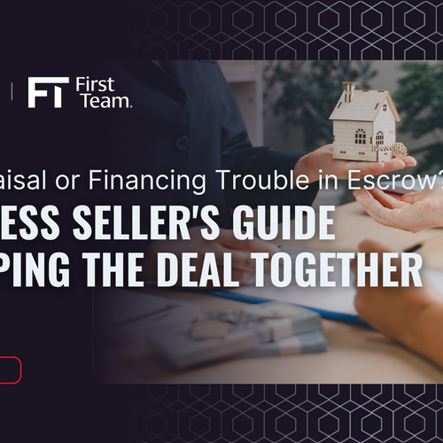 Low Appraisal or Financing Trouble in Escrow? A Cypress Seller's Guide to Keeping the Deal Together