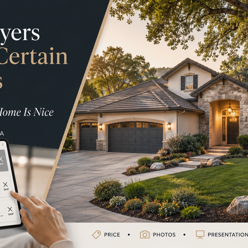 Why Buyers Ignore Certain Listings in Cameron Park, CA — Even When the Home Is Nice