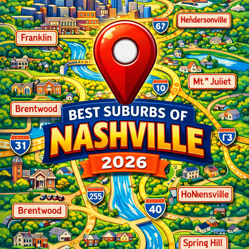 Best Suburbs of Nashville in 2026 (Full Guide)